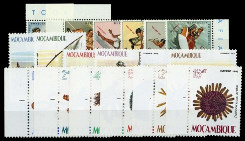 1962, Mocambique, 477-82 u.a., **