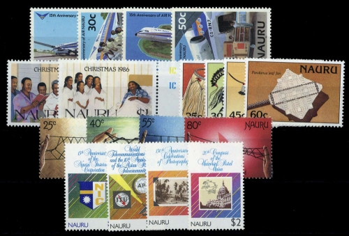 1985, Nauru, 302-05 u.a., **
