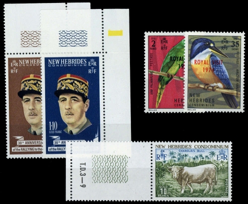 1970, Neue Hebriden, 291-92 u.a., **