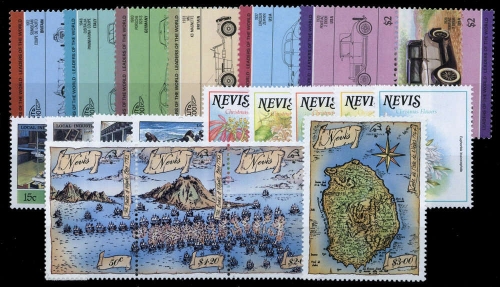 1985, Nevis, 314-25 u.a., **