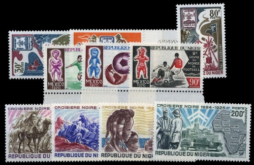 1967, Niger, 160-62 u.a., **