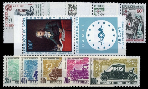 1965, Niger, 99-101 u.a., **