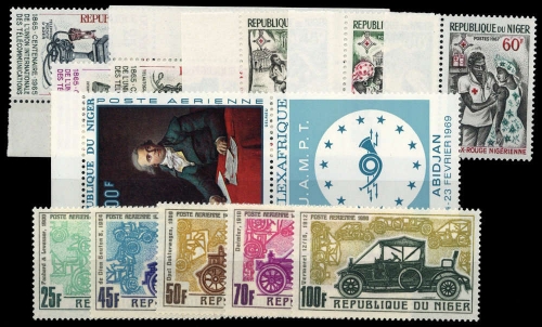 1965, Niger, 99-101 u.a., **