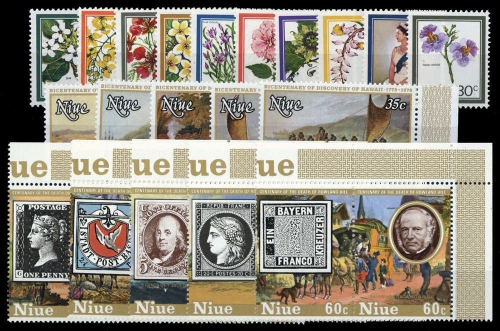 1969, Niue, 99-108 u.a., **
