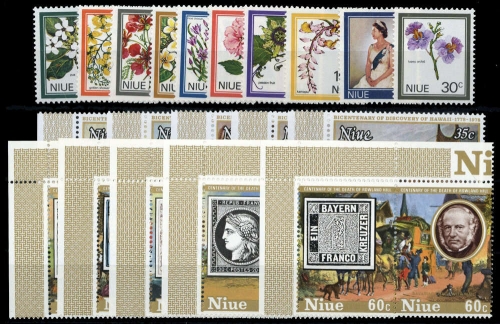 1969, Niue, 99-108 u.a., **