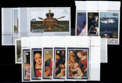 1977, Niue, 171-72 u.a., **