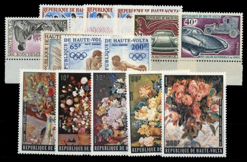 1962, Obervolta, 108-10 u.a., **