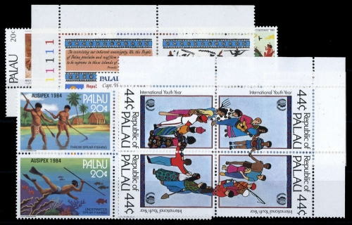 1983, Palau Inseln, 1-4 u.a., **