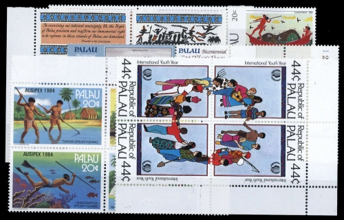 1983, Palau Inseln, 1-4 u.a., **