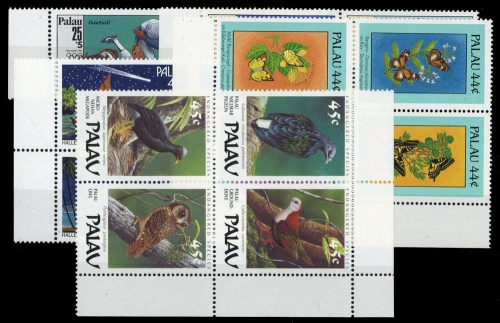 1985, Palau Inseln, 97-100 u.a., **
