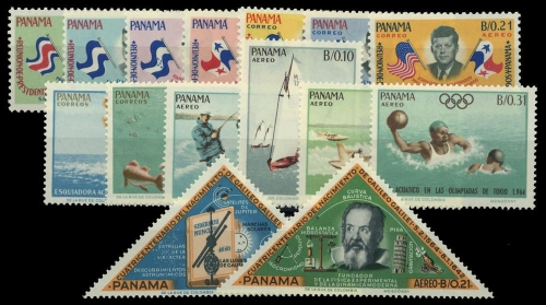 1963, Panama, 670-76 u.a., **