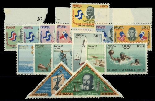 1963, Panama, 670-76 u.a., **