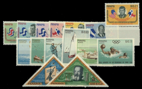 1963, Panama, 670-76 u.a., **