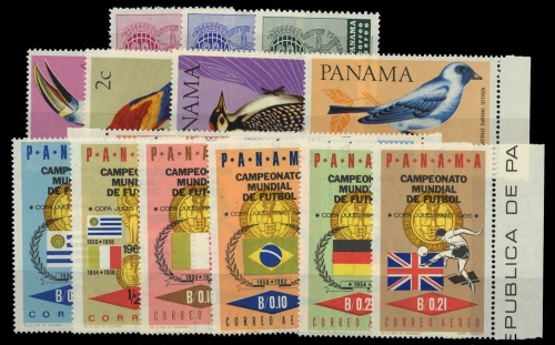 1961, Panama, 594-96 u.a., **
