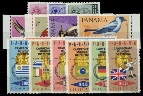 1961, Panama, 594-96 u.a., **