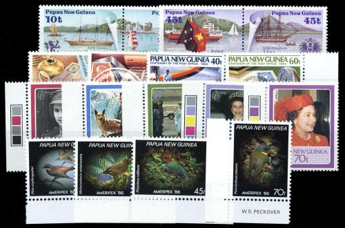 1984, Papua Neuguinea, 483-86 u.a., **