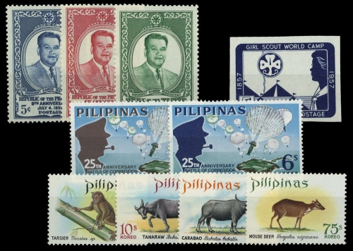 Philippinen, 593-95 u.a., **