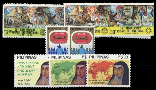 1980, Philippinen, 1343-52 u.a, **