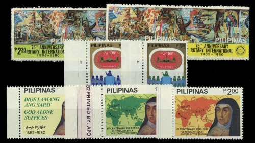 1980, Philippinen, 1343-52 u.a, **