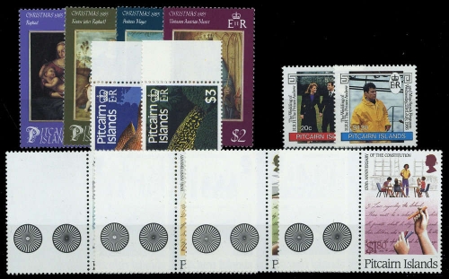 1985, Pitcairn, 270-73 u.a., **