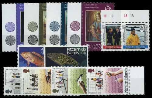 1985, Pitcairn, 270-73 u.a., **