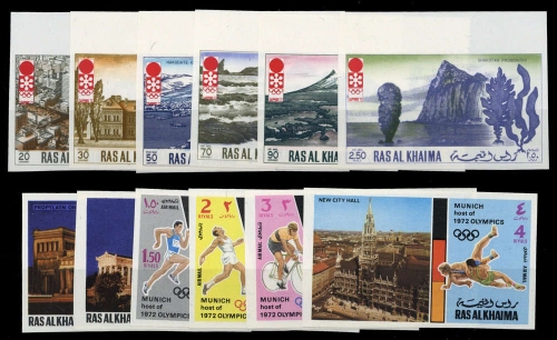 1972, Ras al Chaima, 600-05 u.a., **