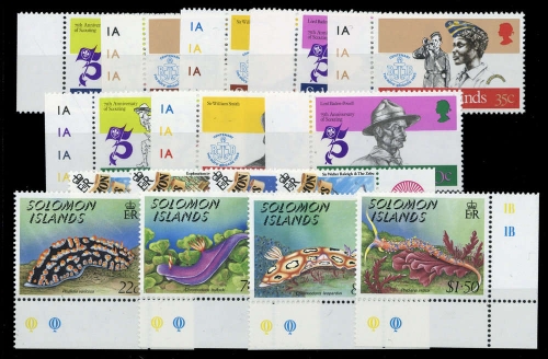 1982, Salomoninseln, 477-84 u.a., **