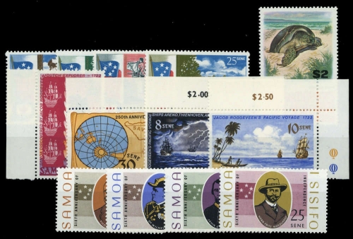 1967, Samoa, 162-65 u.a., **