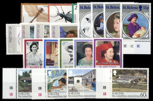 1982, St. Helena, 353-56 u.a., **