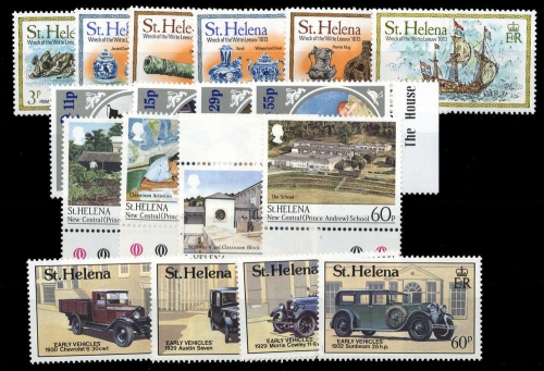 1978, St. Helena, 307-12 u.a., **