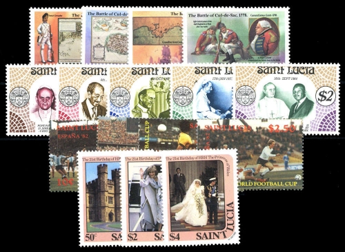 1978, St. Lucia, 441-44 u.a., **