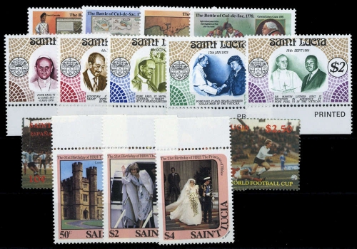 1978, St. Lucia, 441-44 u.a., **
