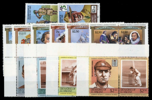 1982, St. Vincent Grenadinen, 247-48 u.a., **