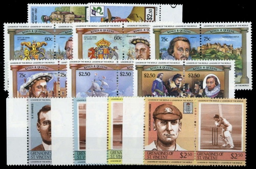 1982, St. Vincent Grenadinen, 247-48 u.a., **