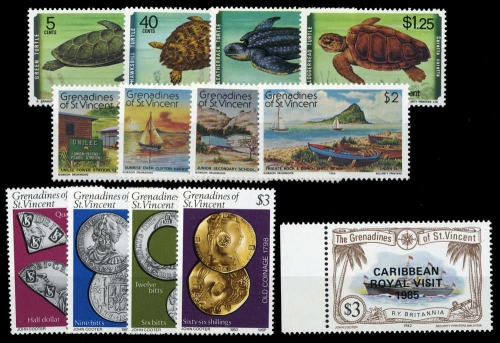 1978, St. Vincent Grenadinen, 156-59 u.a., **