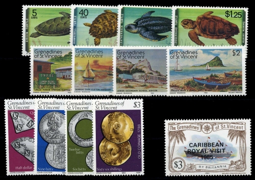 1978, St. Vincent Grenadinen, 156-59 u.a., **