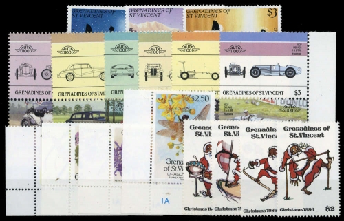 1984, St. Vincent Grenadinen, 360-62 u.a., **