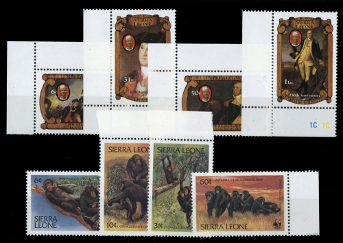 1982, Sierra Leone, 683-86 u.a., **