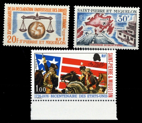 1963, St. Pierre et Miquelon, 405 u.a., **