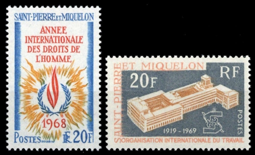 1968, St. Pierre et Miquelon, 430 u.a., **