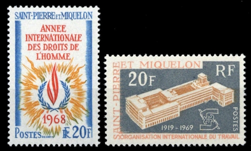 1968, St. Pierre et Miquelon, 430 u.a., **