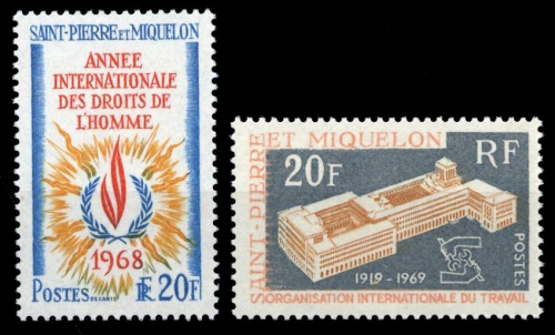1968, St. Pierre et Miquelon, 430 u.a., **