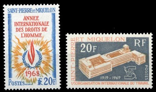1968, St. Pierre et Miquelon, 430 u.a., **
