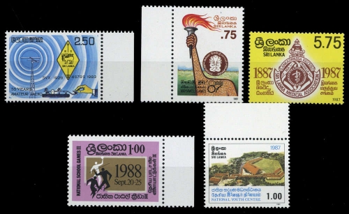 1983, Sri Lanka, 603 u.a., **