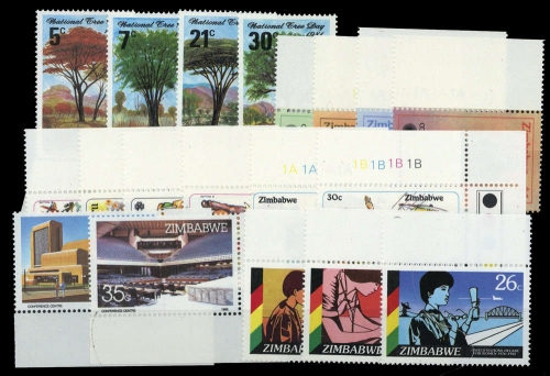 1981, Zimbabwe, 255-58 u.a., **