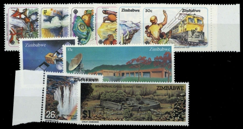 1983, Zimbabwe, 280-85 u.a., **