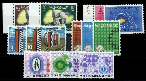 1961, Singapur, 51-52 u.a., **