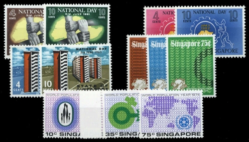1961, Singapur, 51-52 u.a., **