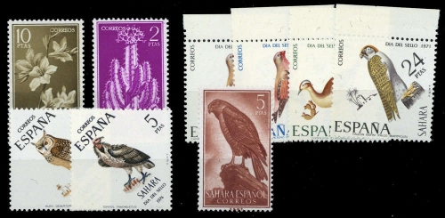 1959, Spanisch Sahara, 198 u.a., **