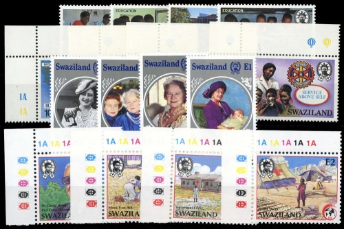 1984, Swaziland, 445-48 u.a., **
